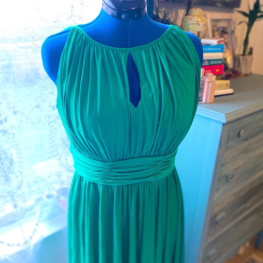 Plus Size Clover Green Cocktail Dress